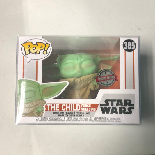 385 The Child Force Wielding FUNKO POP VINYL FRENLY BRICKS - Open 7 Days