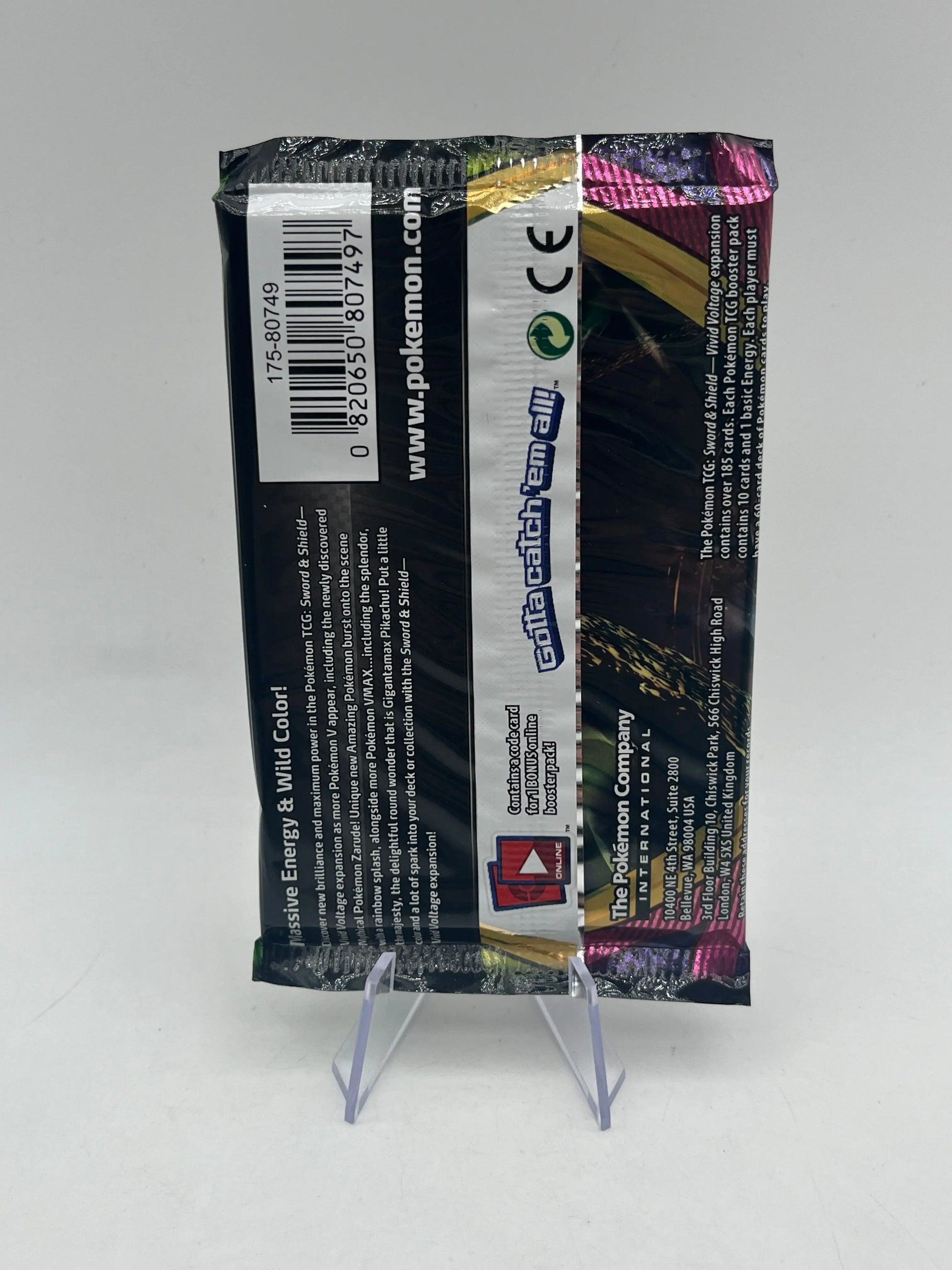 Pokemon TCG Sword & Shield Vivid Voltage Art Set 4 Booster Packs FRENLY BRICKS - Open 7 Days