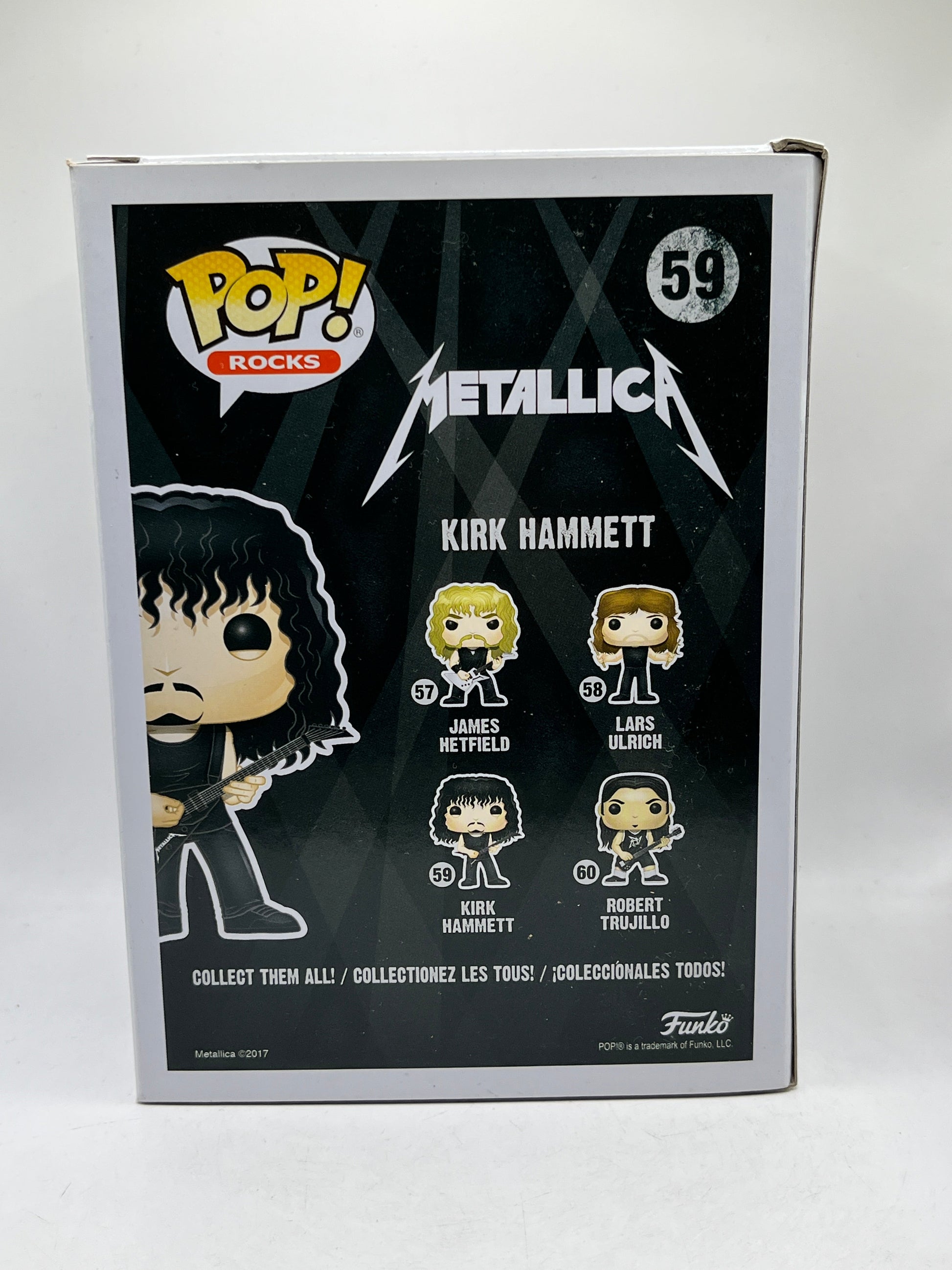 Funko POP! Rocks Metallica - Kirk Hammett #59 - Vinyl Collectable FRENLY BRICKS - Open 7 Days