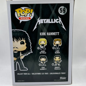 Funko POP! Rocks Metallica - Kirk Hammett #59 - Vinyl Collectable FRENLY BRICKS - Open 7 Days