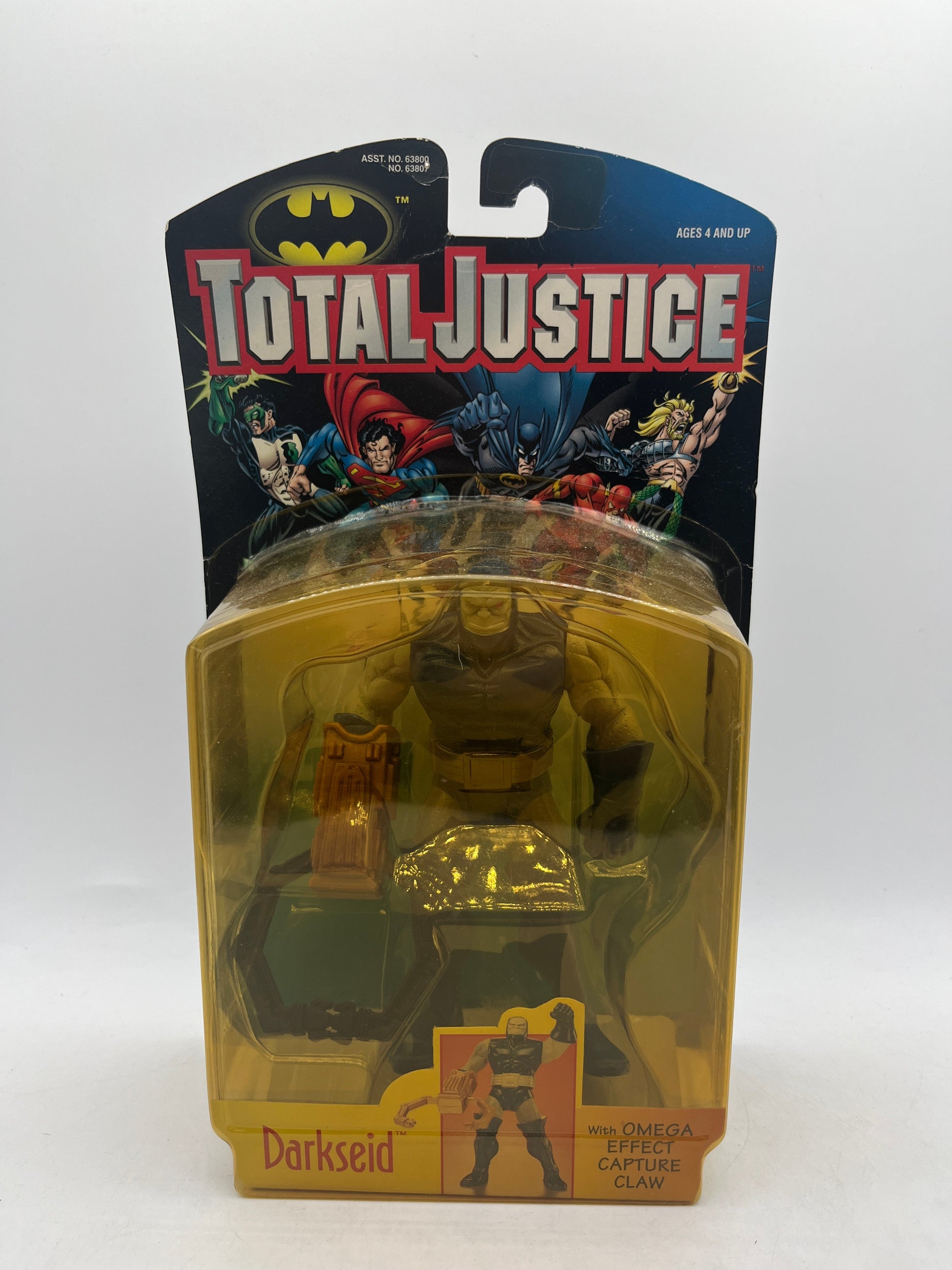 Total Justice Darkseid Kenner Figure Omega Claw DC Comics 1996 FRENLY BRICKS - Open 7 Days