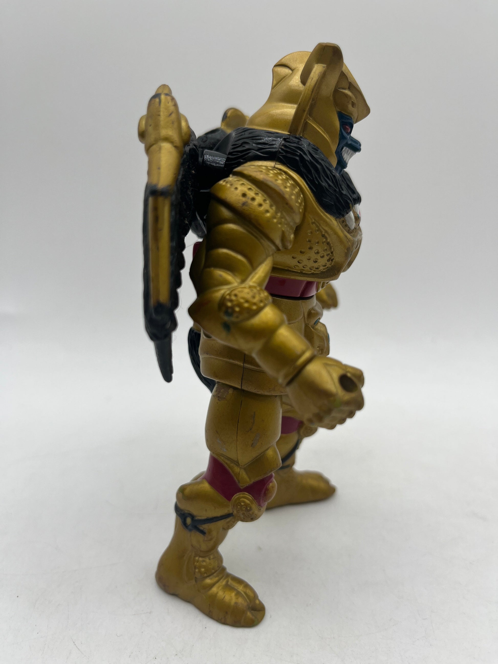 Vintage Mighty Morphin Power Rangers Evil Space Alien 8" Figure - Goldar FRENLY BRICKS - Open 7 Days
