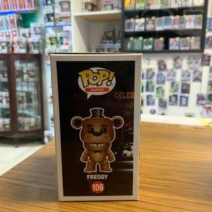 Funko Pop Vinyl Five Nights at Freddy's - Freddy #106 Figure FRENLY BRICKS - Open 7 Days