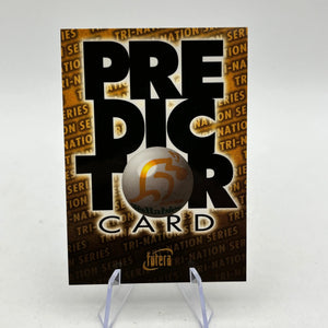 Predictor Card - Australian Wallabies - 2741 Of 4,000 - PC 1 Futera FRENLY BRICKS - Open 7 Days