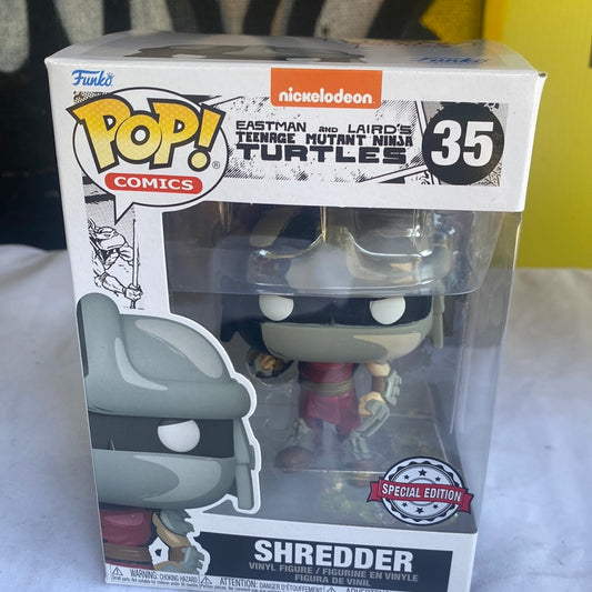 Funko POP! Shredder #35 special edition FRENLY BRICKS - Open 7 Days