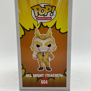 Funko POP! Animation My Hero Academia - All Might (Teacher) #604 - Vinyl Collectable FRENLY BRICKS - Open 7 Days