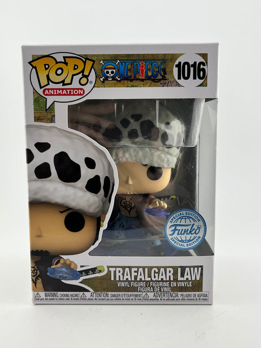 Funko POP! Animation One Piece - Trafalgar Law #1016 - Special Edition FRENLY BRICKS - Open 7 Days