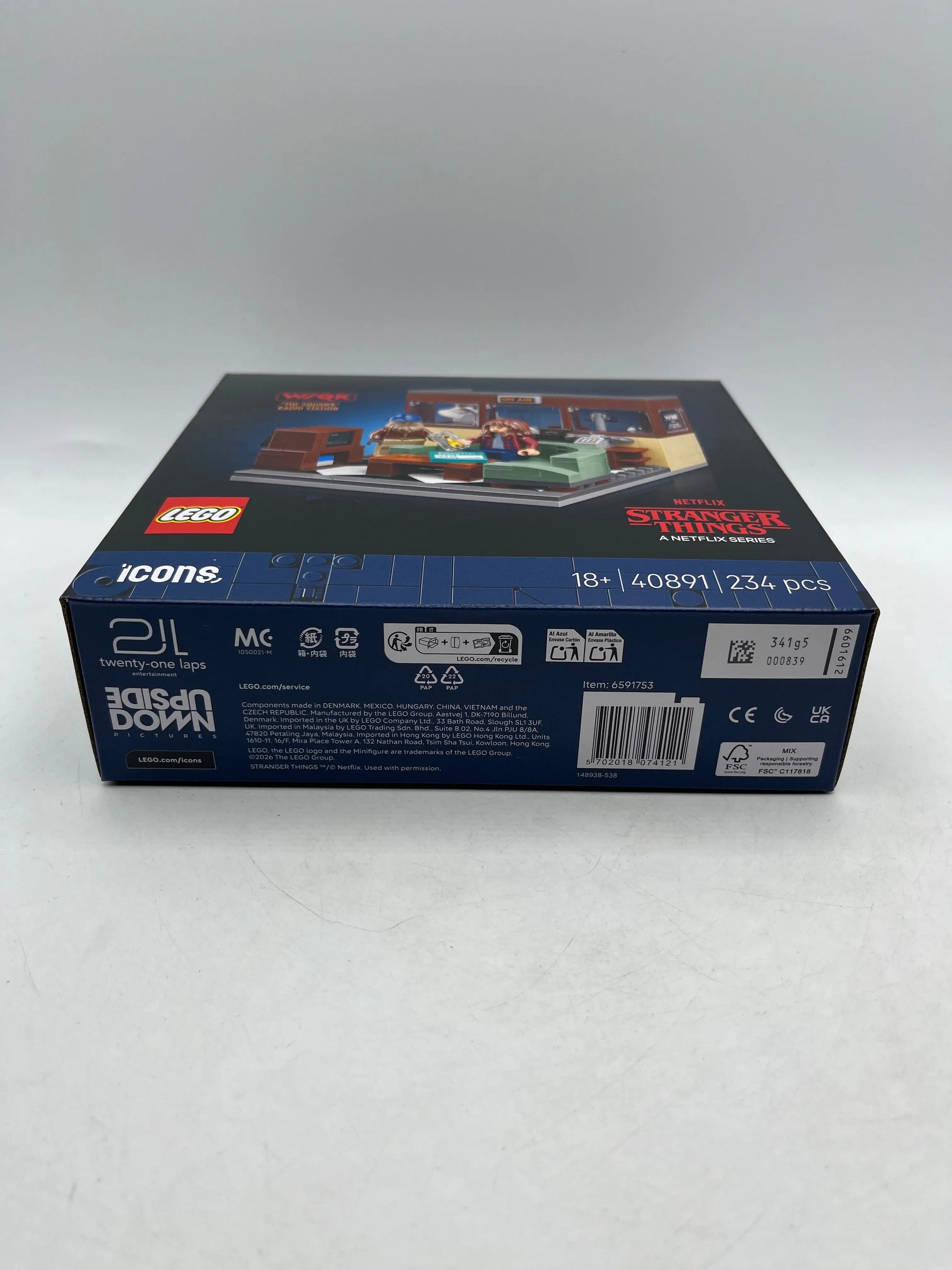 LEGO 40891 Stranger Things: Die WSQK Radio Station GWP EXCL NEW SEALED GWP FRENLY BRICKS - Open 7 Days