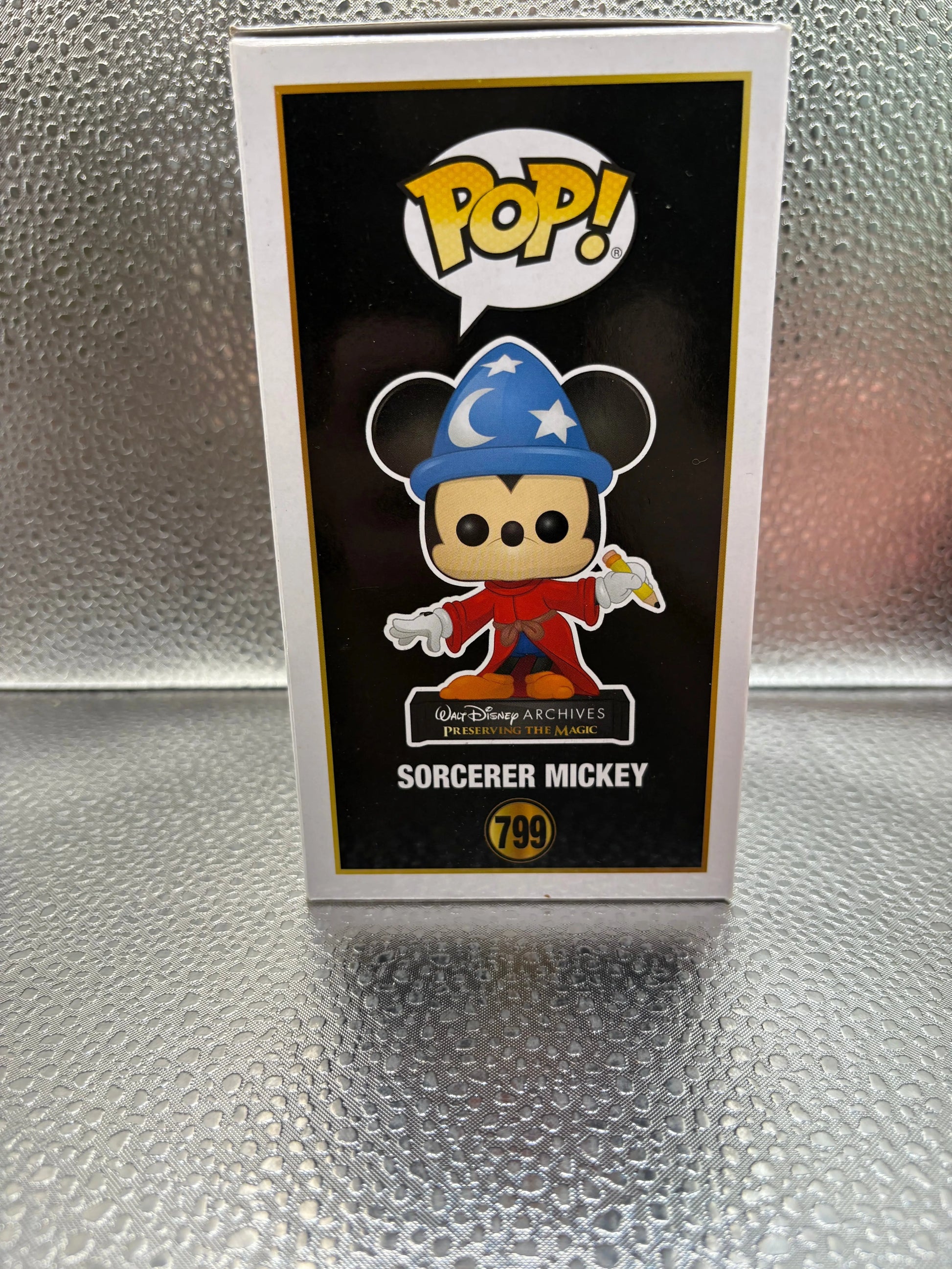 Funko Pop Vinyl #799 Disney Sorcerer Mickey FRENLY BRICKS - Open 7 Days