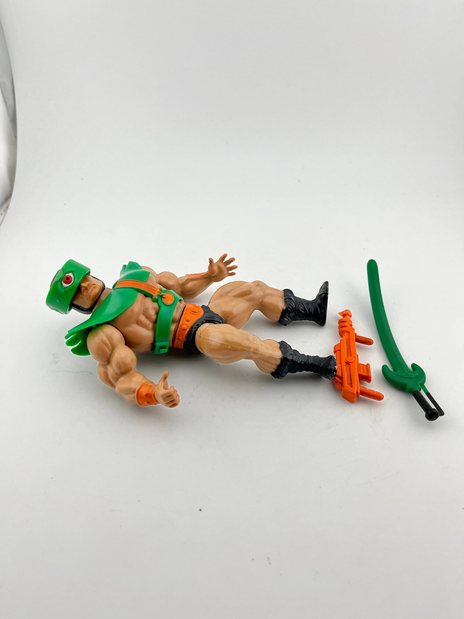 Vintage 1981 Mattel He-man Masters of the Universe - Triclops Figure - Complete FRENLY BRICKS - Open 7 Days