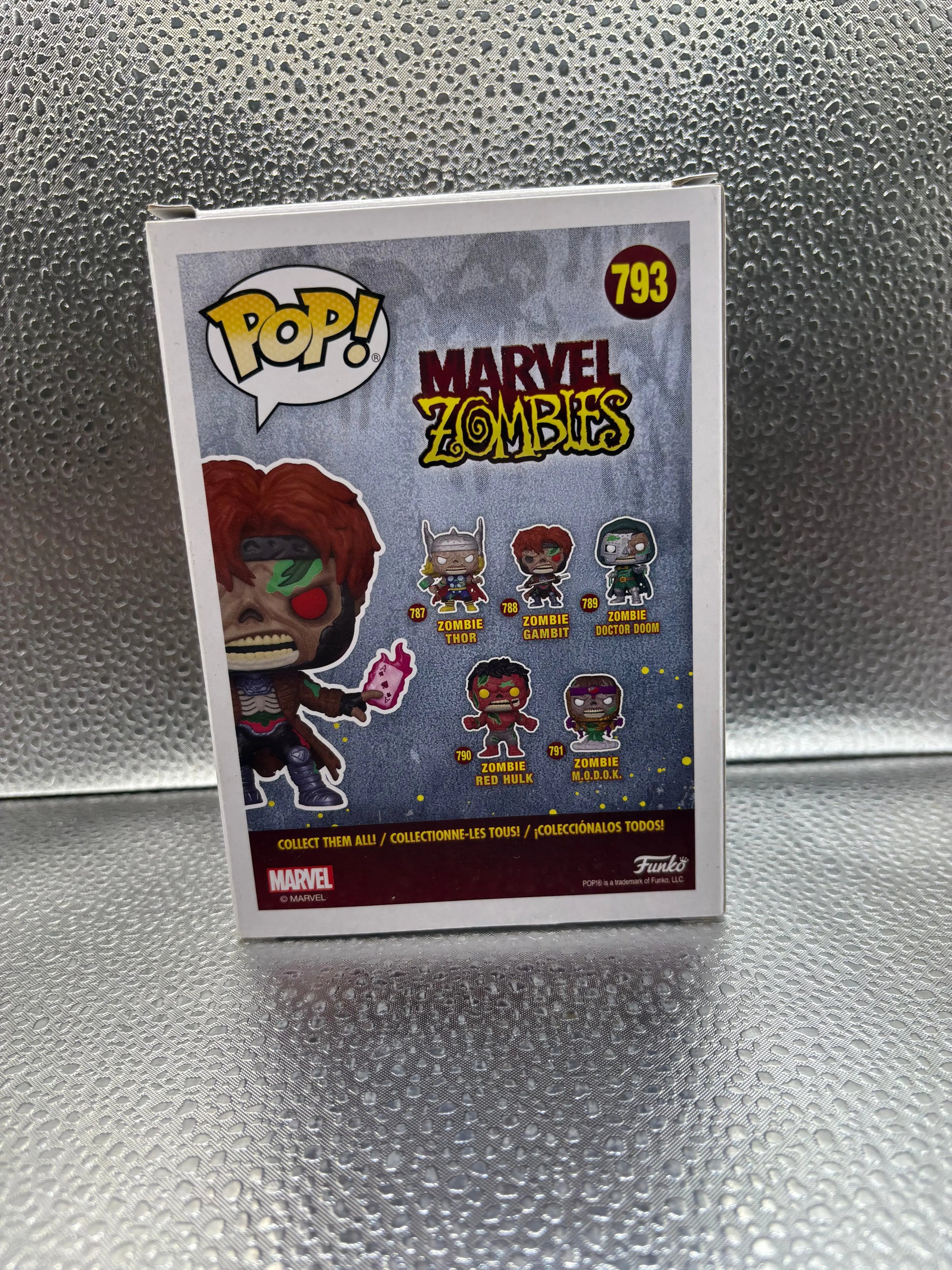 Funko Pop Vinyl #793 Marvel Zombies Zombie Gambit FRENLY BRICKS - Open 7 Days