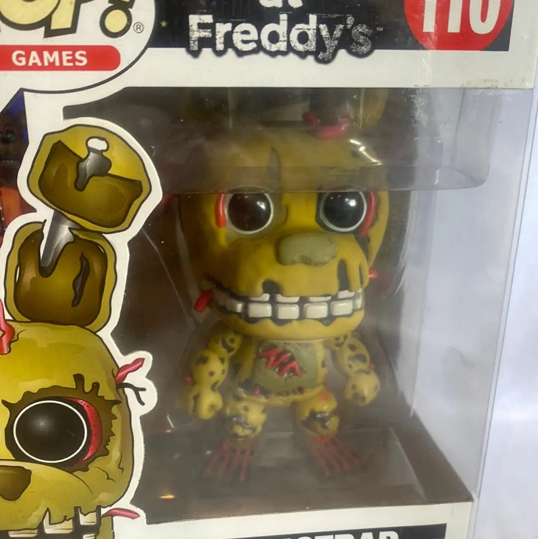 Funko POP! FNAF SPRINGTRAP #110 - Games - FRENLY BRICKS - Open 7 Days