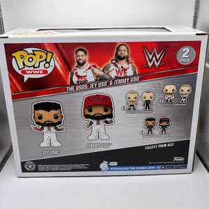 Funko POP! WWE - The Usos: Jey Uso & Jimmy Uso #2 Pack - Vinyl Collectable FRENLY BRICKS - Open 7 Days