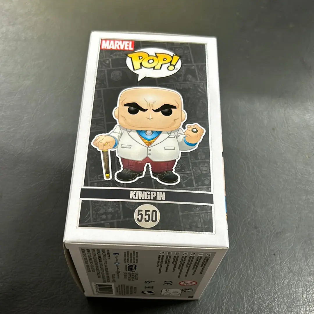 Funko POP! Kingpin #550 Marvel 80th Anniversary Specialty Series FRENLY BRICKS - Open 7 Days