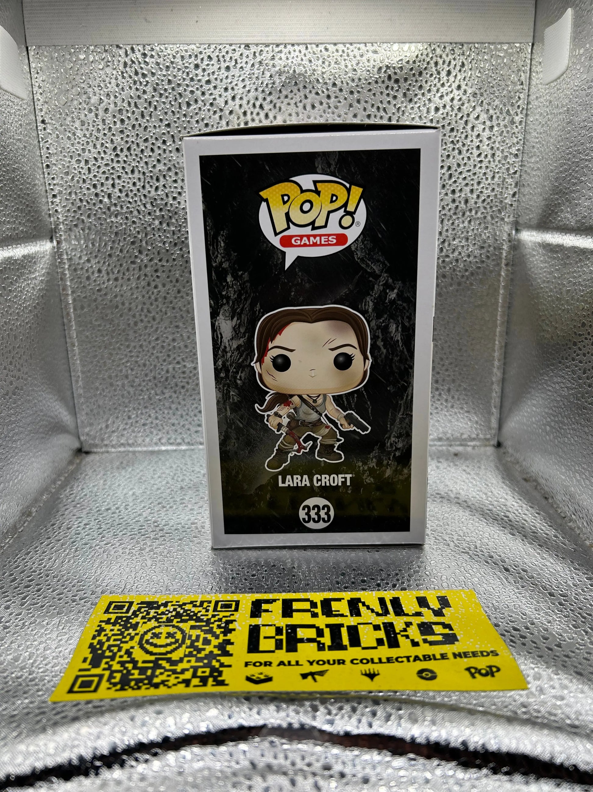 Pop Vinyl Games #333 Lara Croft FRENLY BRICKS - Open 7 Days