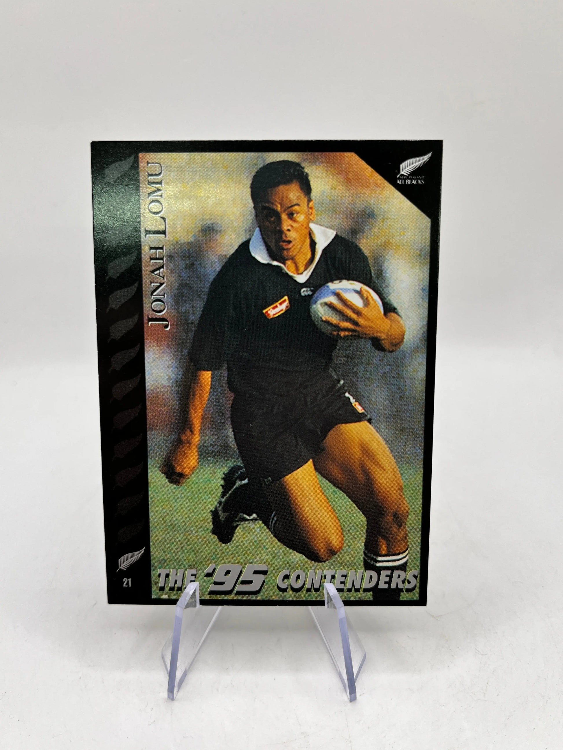 Johan Lomu - 1995 Dynamic Marketing Rugby Union - Rookie Card NZ All Blacks #21 FRENLY BRICKS - Open 7 Days