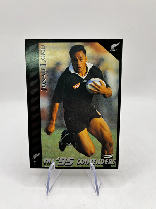 Johan Lomu - 1995 Dynamic Marketing Rugby Union - Rookie Card NZ All Blacks #21 FRENLY BRICKS - Open 7 Days