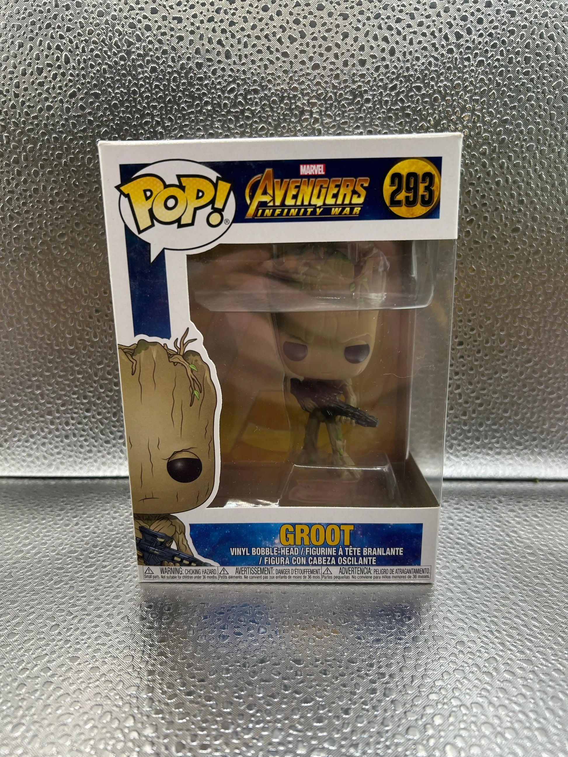 Funko Pop #293 Marvel Avengers Infinity War Groot FRENLY BRICKS - Open 7 Days