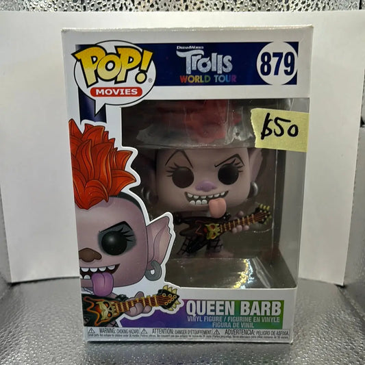 Funko Pop Dreamworks Trolls World Tour Queen Barb 879 - FRENLY BRICKS - Open 7 Days