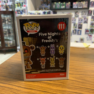 Five Nights at Freddy's #111 Nightmare Freddy Funko Pop! FRENLY BRICKS - Open 7 Days