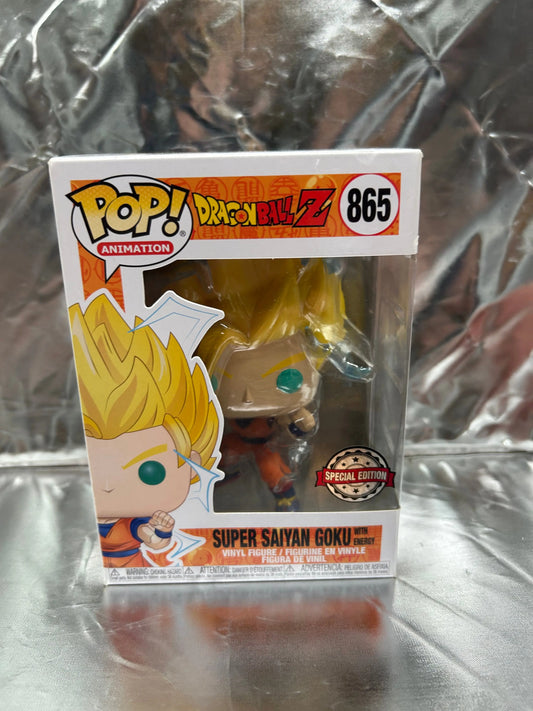 Funko POP Animation - Dragon Ball Z - Super Saiyan Goku #864 FRENLY BRICKS - Open 7 Days