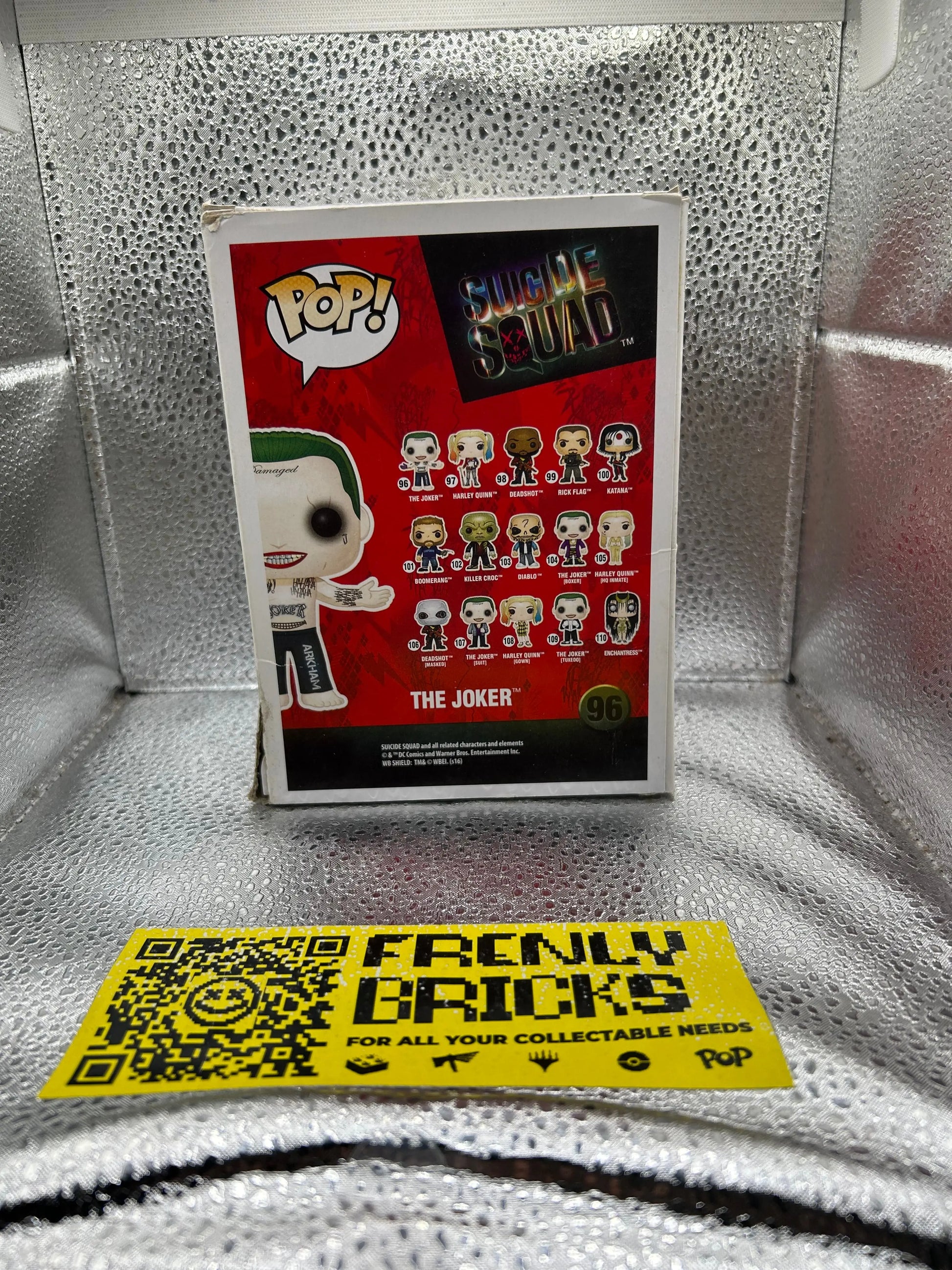 Pop Vinyl #96 The Joker FRENLY BRICKS - Open 7 Days