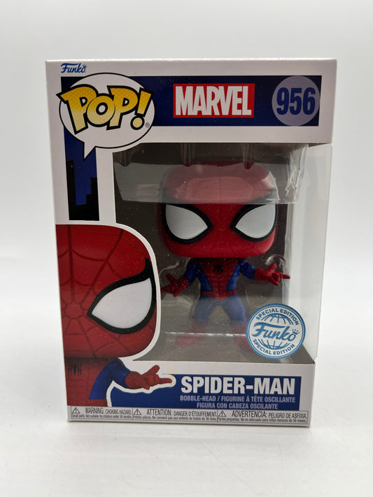 Funko POP! Marvel Spider-Man #956  - Special Edition - Vinyl Collectable FRENLY BRICKS - Open 7 Days