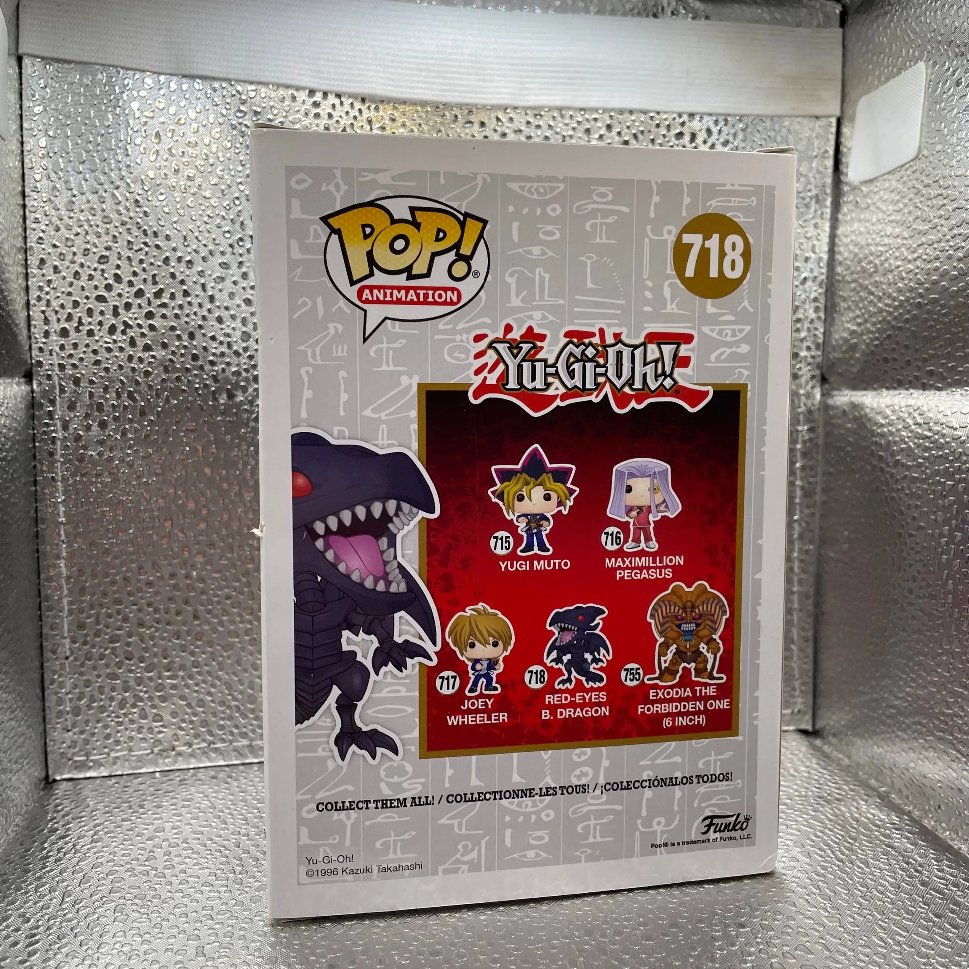 Funko Pop! Animation: Yu-Gi-Oh! - Red-Eyes Black Dragon Vinyl Figure 718 FRENLY BRICKS - Open 7 Days