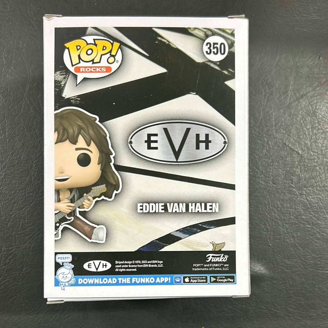 Funko POP! Rocks Eddie Van Halen Guitar #350 FRENLY BRICKS - Open 7 Days