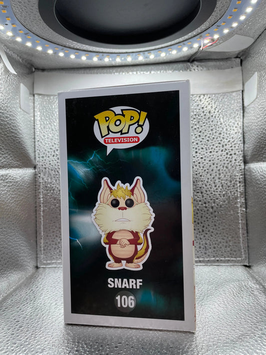 Funko Pop Vinyl - Television 106 - Snarf Thunder Cats - Vaulted Rare FRENLY BRICKS - Open 7 Days