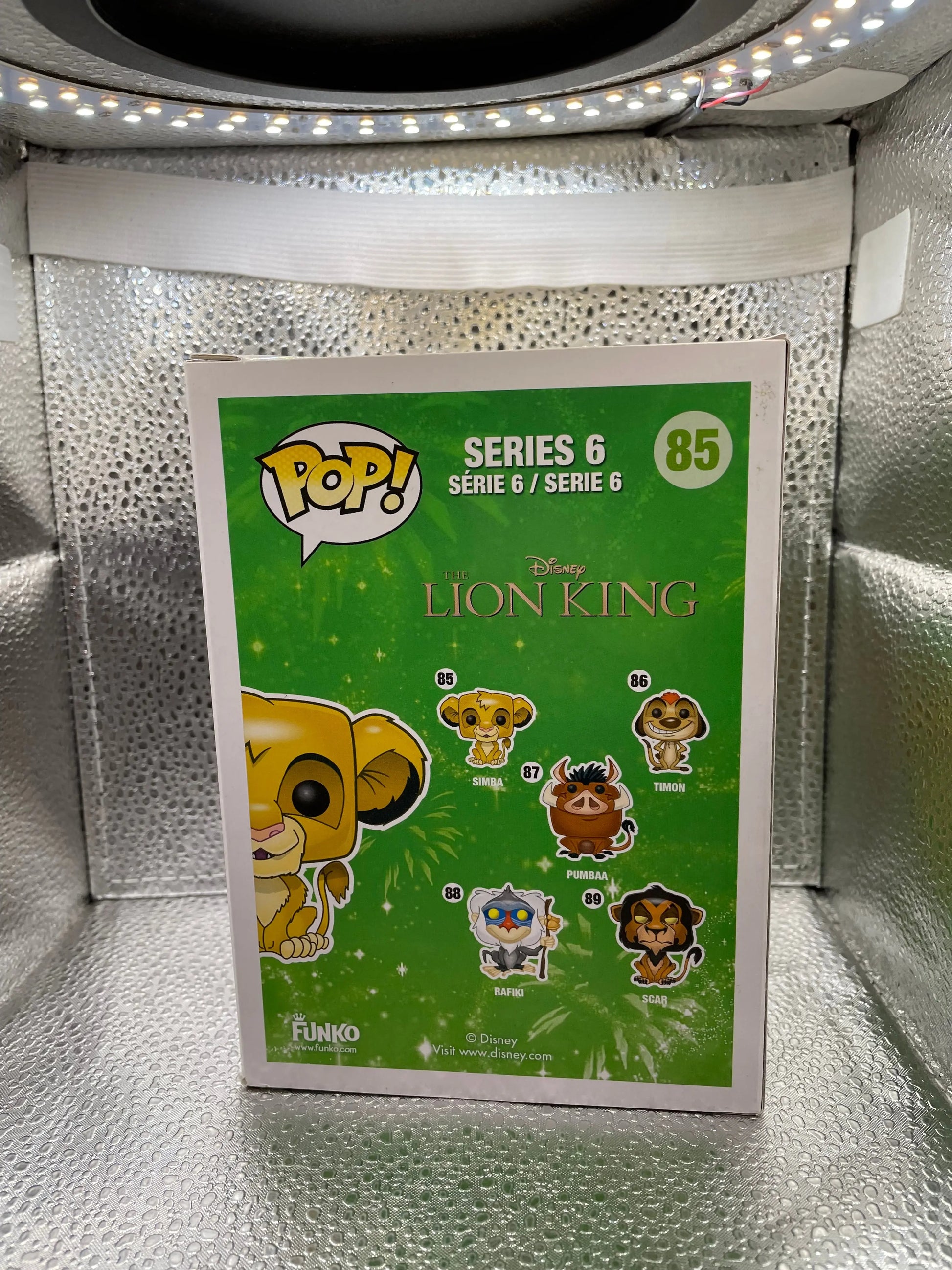 Simba The Lion King VAULTED Funko Pop Disney #85 Vinyl Damaged Box FRENLY BRICKS - Open 7 Days