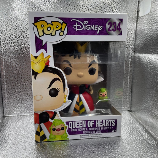 Funko Pop! Disney: Villains of Disney - Queen of Hearts #234 Vinyl Figure FRENLY BRICKS - Open 7 Days