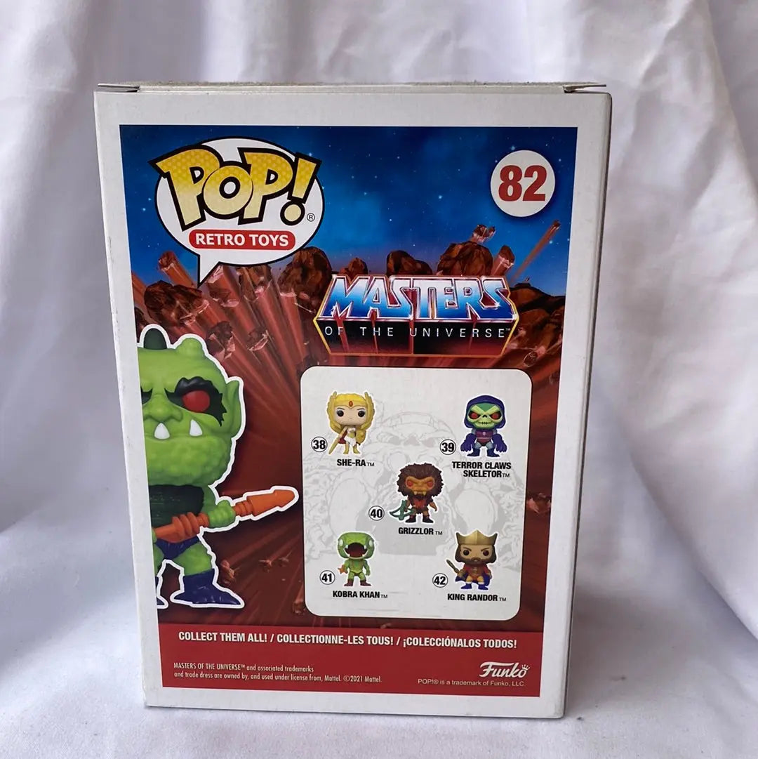 FUNKO POP Vinyl - Masters of the Universe - Whiplash - Retro Toys 82 - FRENLY BRICKS - Open 7 Days