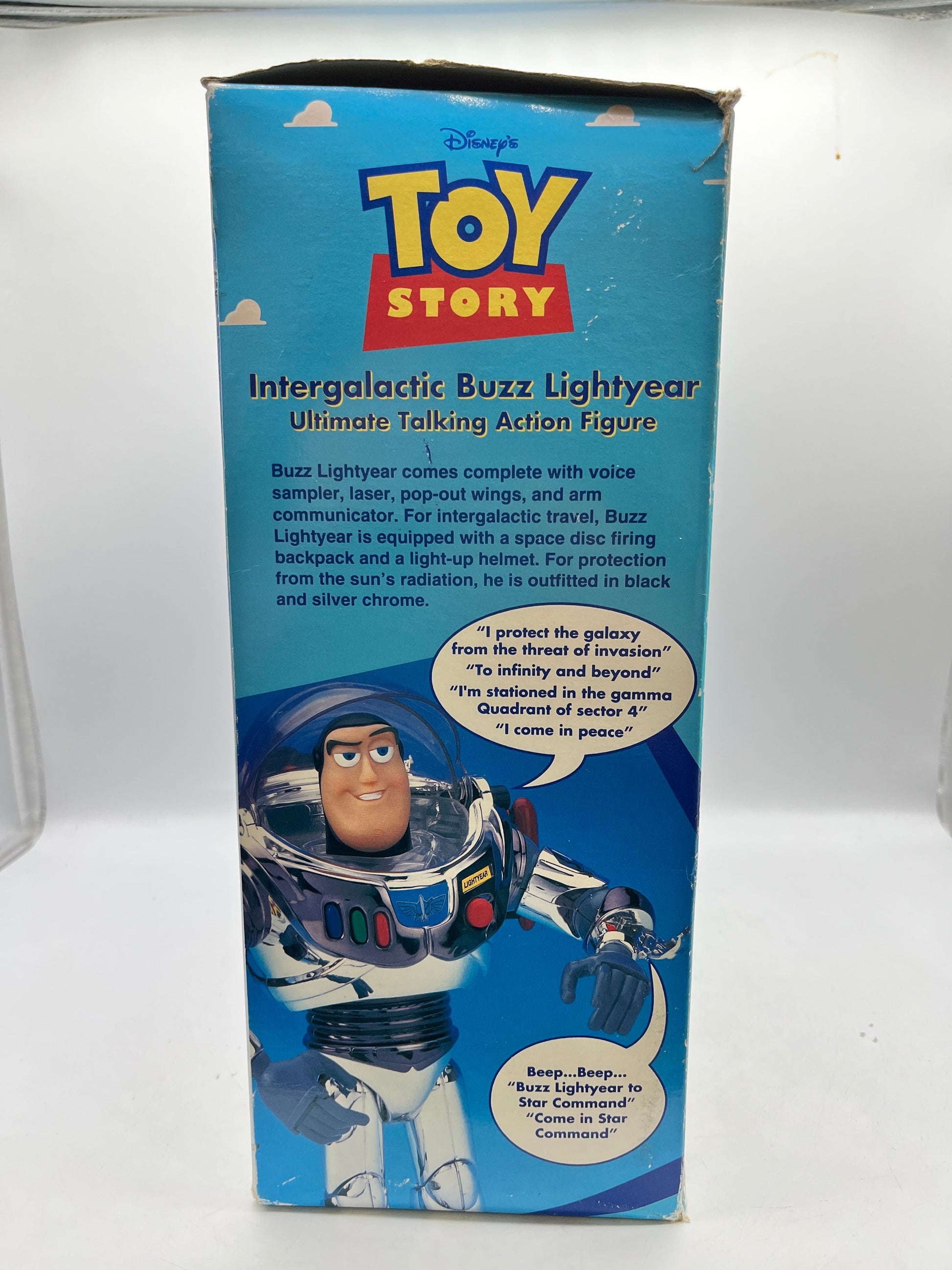 Toy Story Intergalactic Buzz Lightyear by Thinkway Toys Vintage Disney - Not Sealed FRENLY BRICKS - Open 7 Days