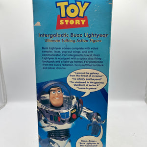 Toy Story Intergalactic Buzz Lightyear by Thinkway Toys Vintage Disney - Not Sealed FRENLY BRICKS - Open 7 Days
