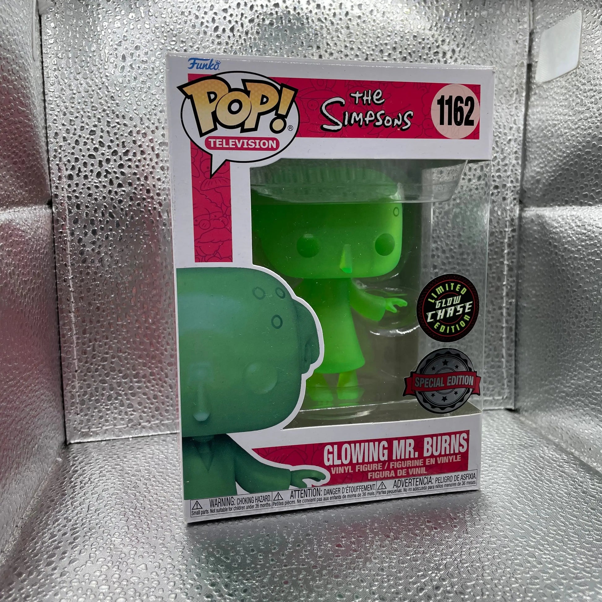 Funko POP! The Simpsons #1162 Glowing Mr Burns (Glow-In-The-Dark) CHASE EDITION FRENLY BRICKS - Open 7 Days