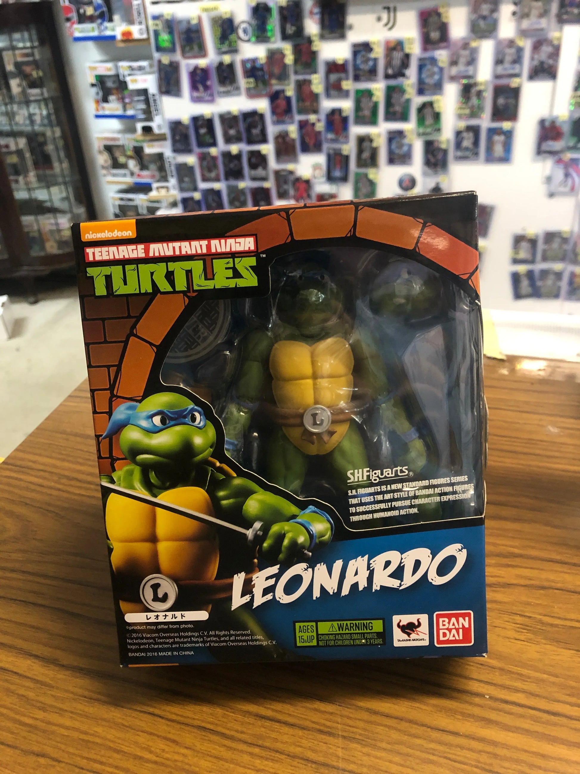 Bandai S.H. Figurats TMNT Leonardo FRENLY BRICKS - Open 7 Days