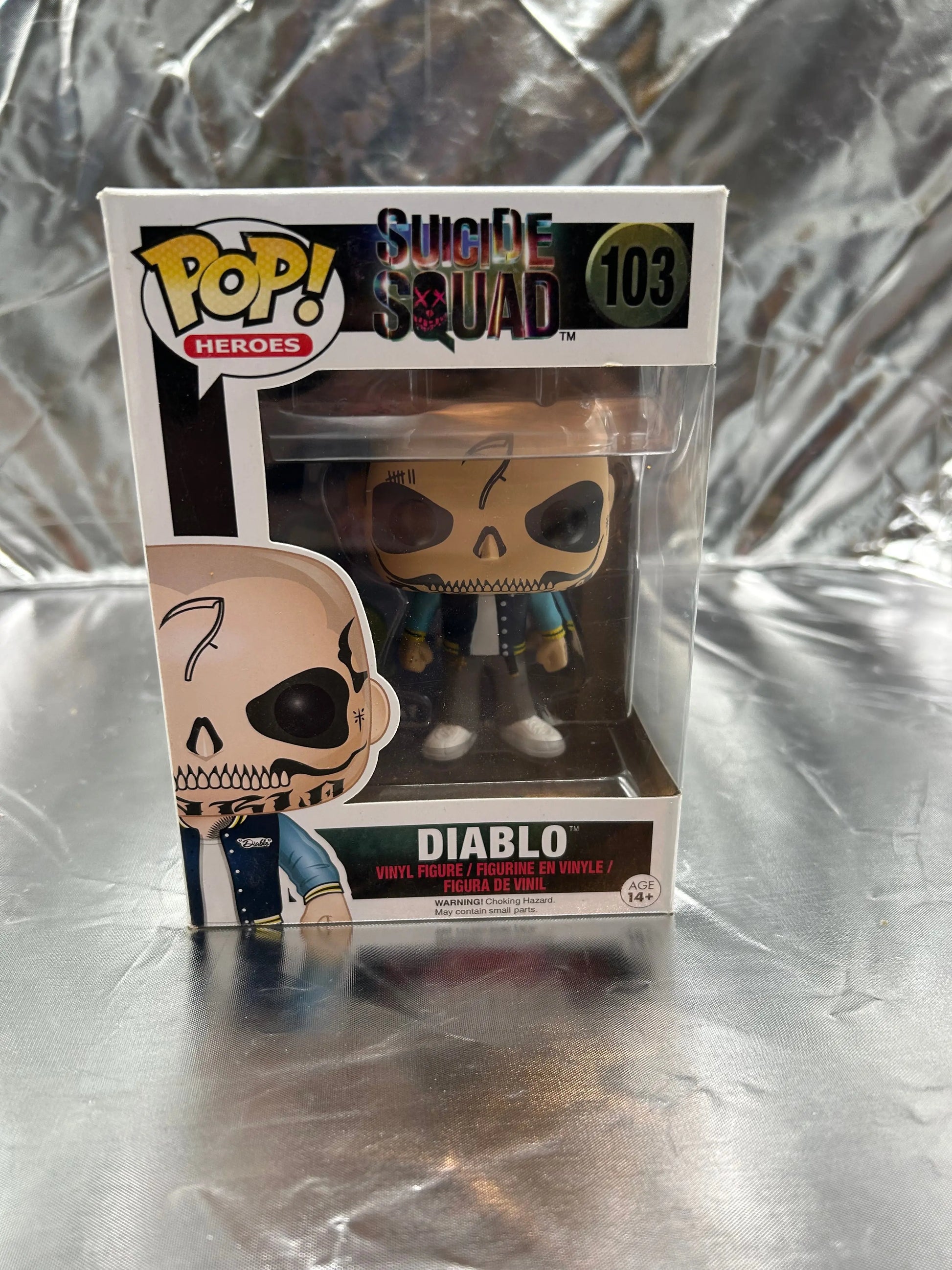 Funko POP Heroes - Suicide Squad - Diablo #103 FRENLY BRICKS - Open 7 Days