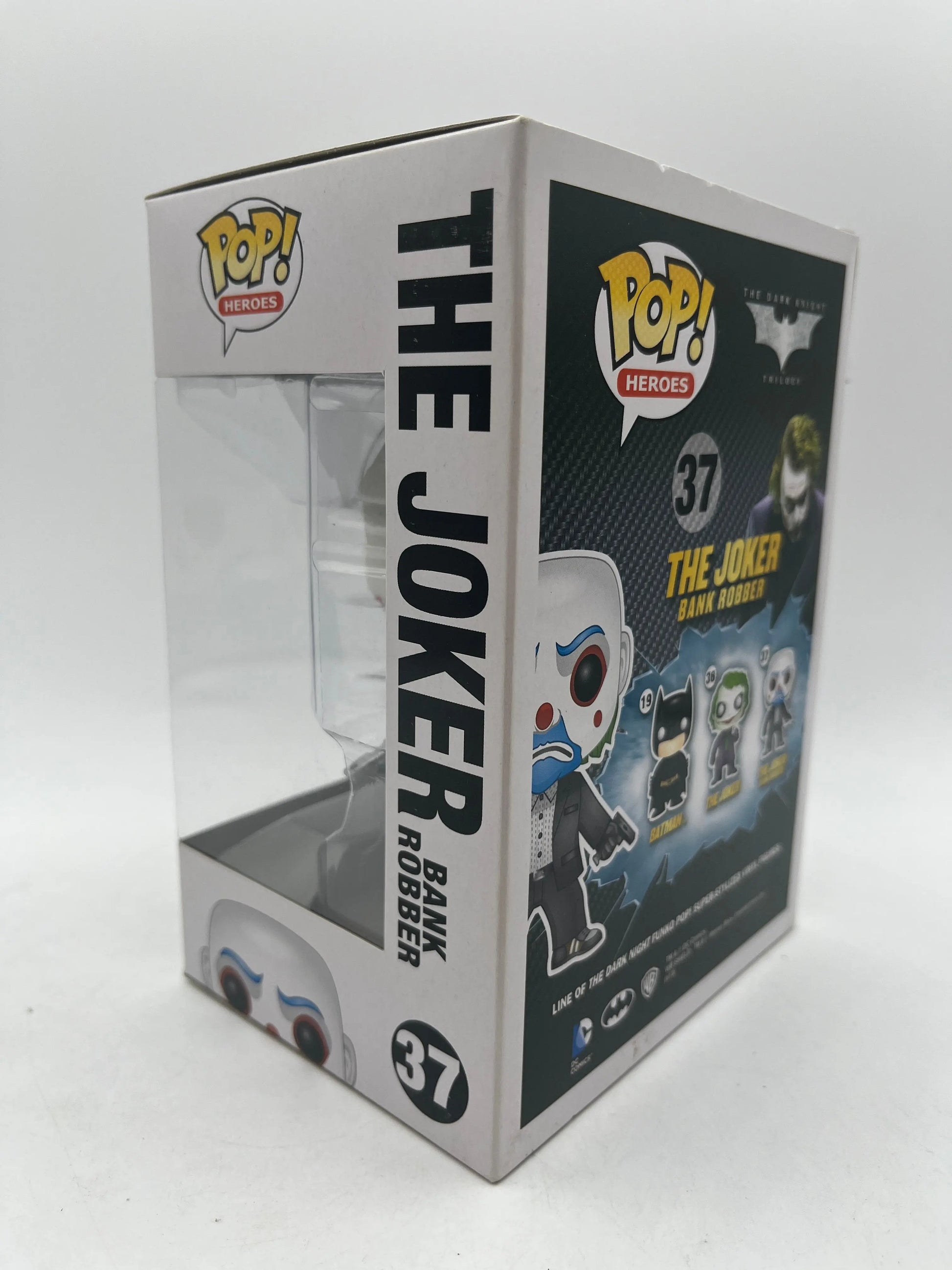 Funko Pop! The Joker Bank Robber #37 Batman the Dark Knight Trilogy Figure FRENLY BRICKS - Open 7 Days