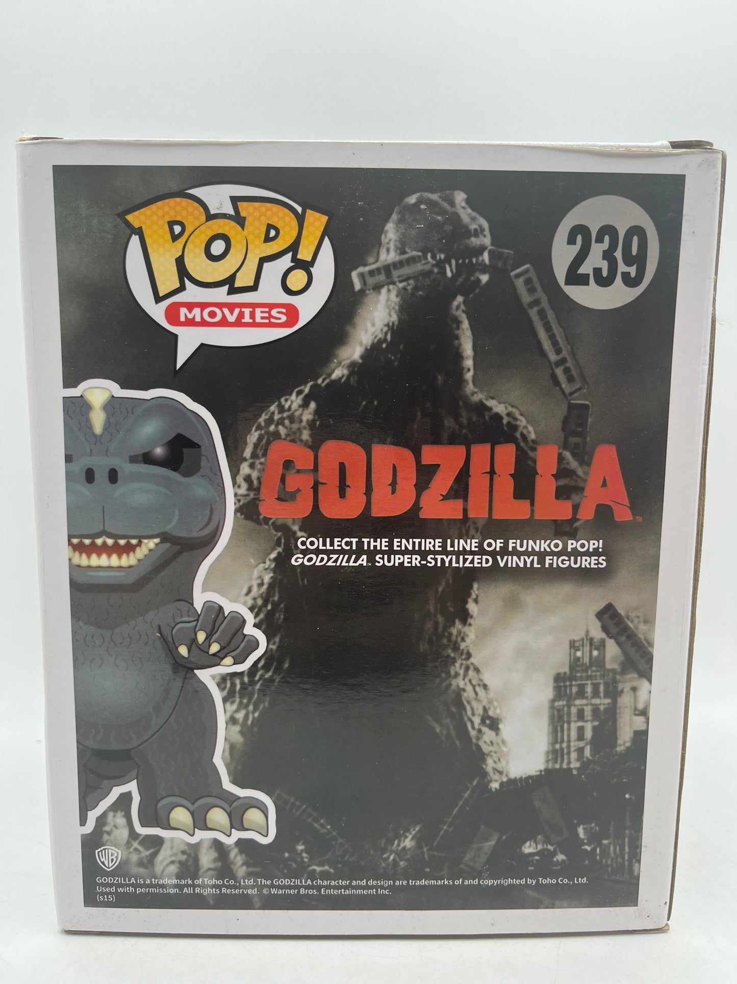 Funko Pop Godzilla 239 Burning 6" GTS Exclusive Vaulted Vinyl Figure