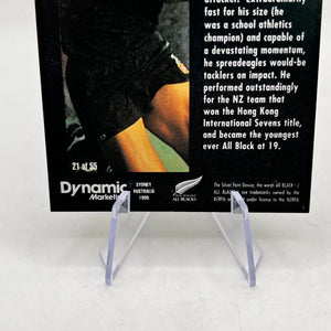 Johan Lomu - 1995 Dynamic Marketing Rugby Union - Rookie Card NZ All Blacks #21 FRENLY BRICKS - Open 7 Days