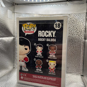 Rare Funko Pop! Rocky Balboa #18 Authentic Vinyl Figure Vaulted FRENLY BRICKS - Open 7 Days