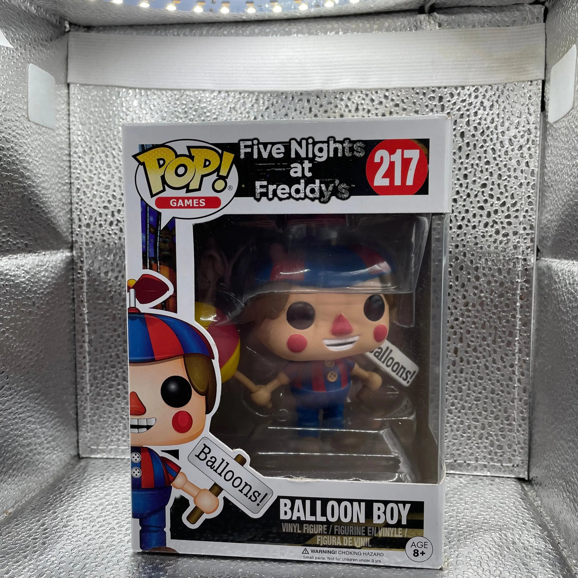 FUNKO POP GAMES FIVE NIGHTS AT FREDDY'S #217 BALLOON BOY VINYL FIGURE RARE FRENLY BRICKS - Open 7 Days