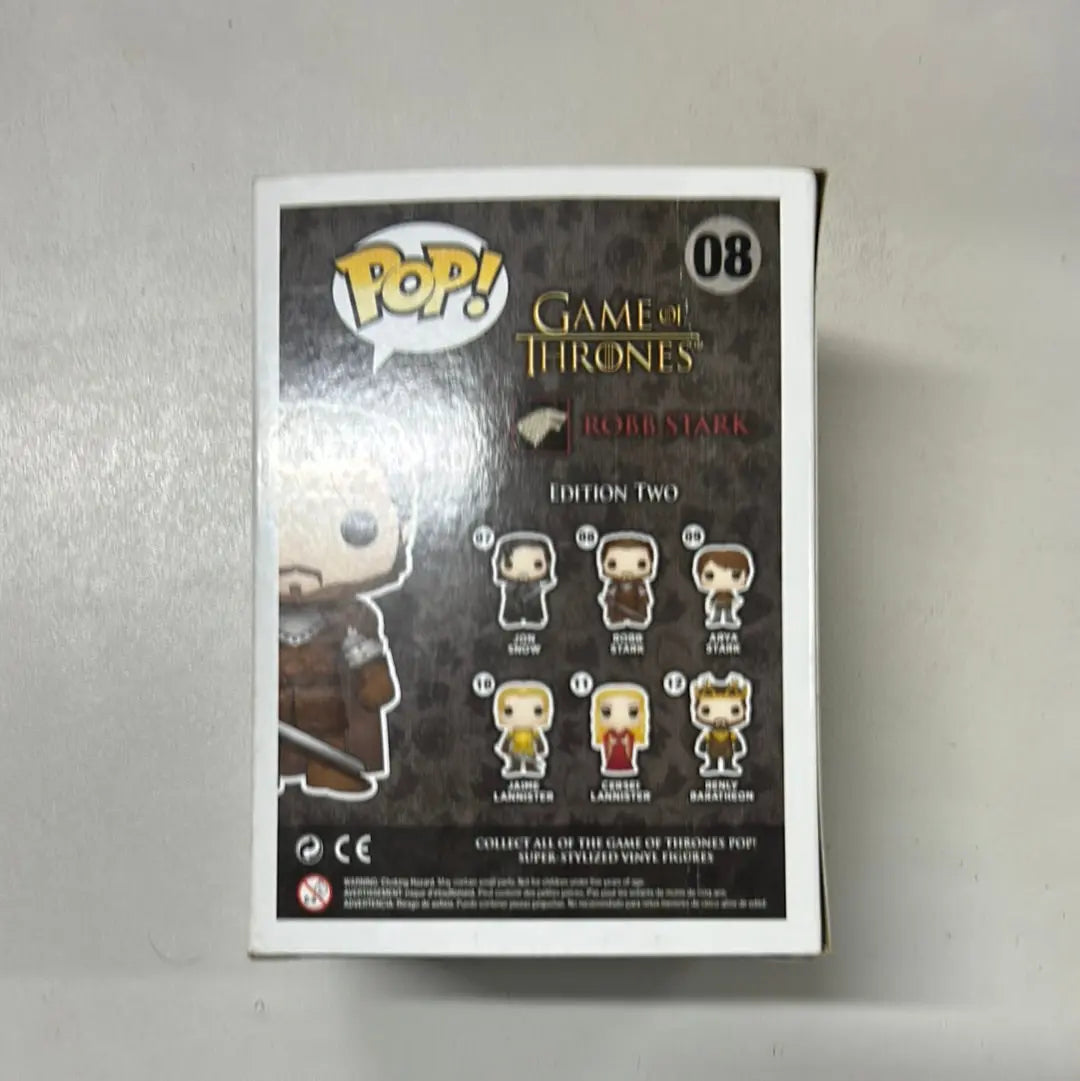 Pop Vinyl #08 Robb Stark FRENLY BRICKS - Open 7 Days