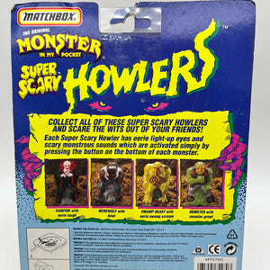 Vintage - 1992 Matchbox - Monster In My Pocket HOWLERS - Monster - Sealed FRENLY BRICKS - Open 7 Days