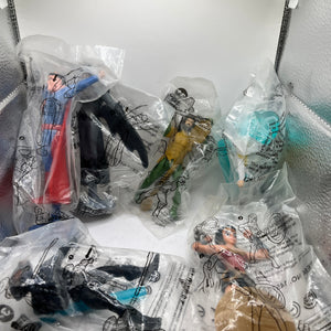 Dc Hero McDonlad Toy Lot - Sealed FRENLY BRICKS - Open 7 Days