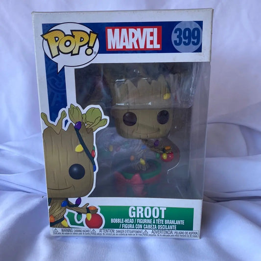 Funko POP! Groot #399 - Christmas - Guardians of the Galaxy - Marvel - FRENLY BRICKS - Open 7 Days