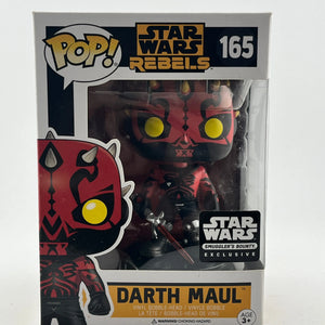 Funko POP! Star Wars Rebels - Darth Maul #165 - Exclusive FRENLY BRICKS - Open 7 Days