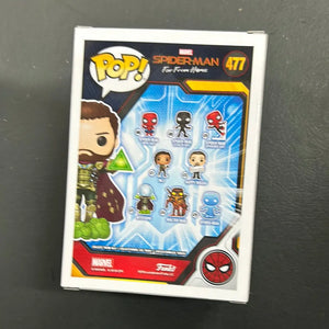 Spider-Man: Far From Home - Mysterio Unmasked Pop! Vinyl Figure #477 FRENLY BRICKS - Open 7 Days