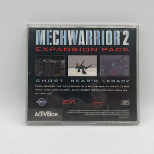 Mech Warrior 2 Game Expansion Pack Ghost Bears Legacy PC CDROM +combinedshipping FRENLY BRICKS - Open 7 Days